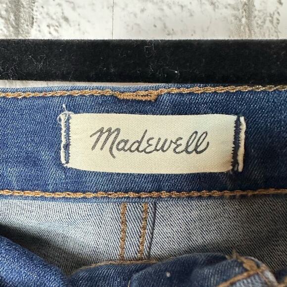 Madewell Jeans Roadtripper Jeggings Skinny High Rise Zip Pocket Denim Blue 26 T - Picture 3 of 11